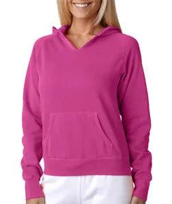 1595 Chouinard Ladies' Hooded Sweatshirt Raspberry Dirdye