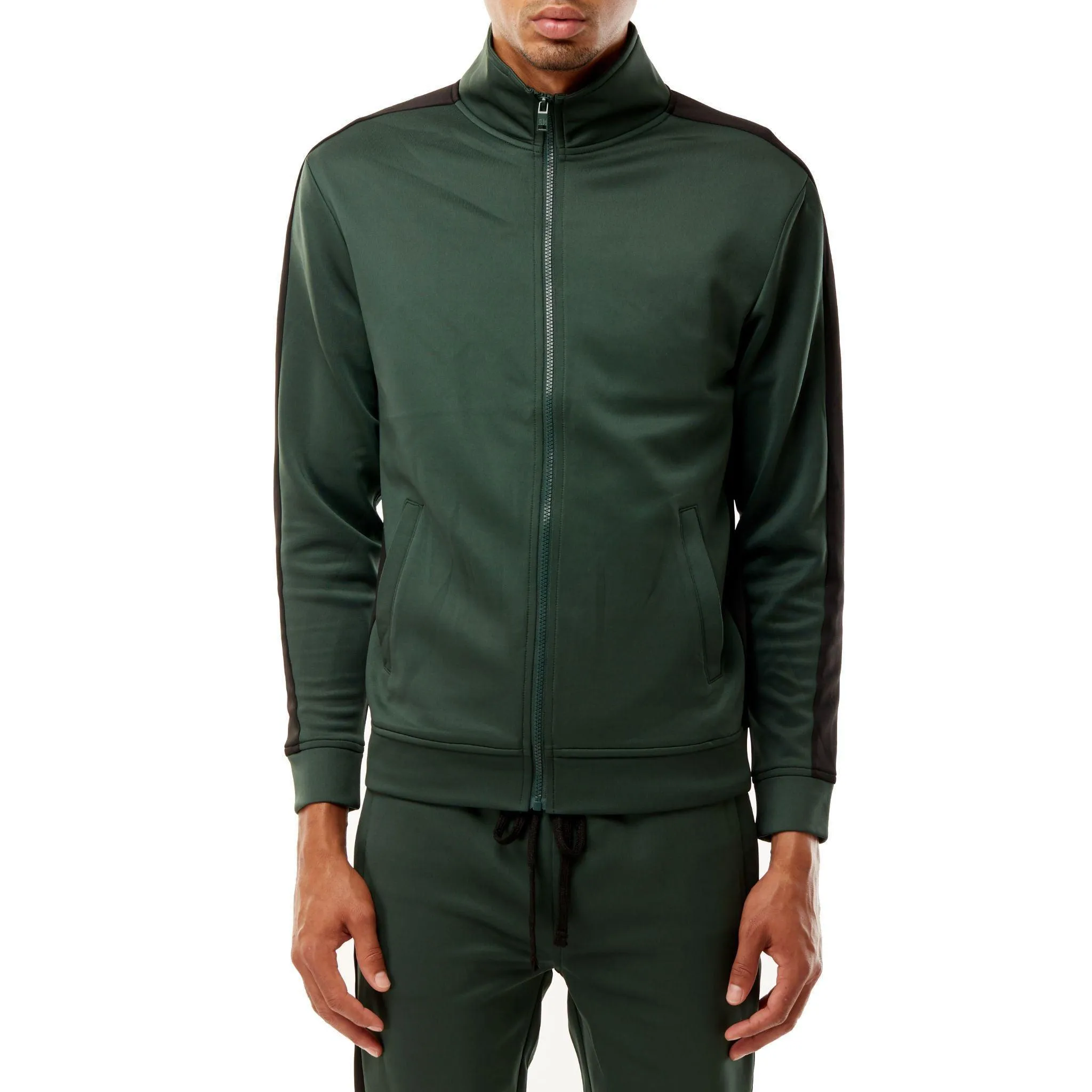501 Track Jacket - Hunter Green/Black