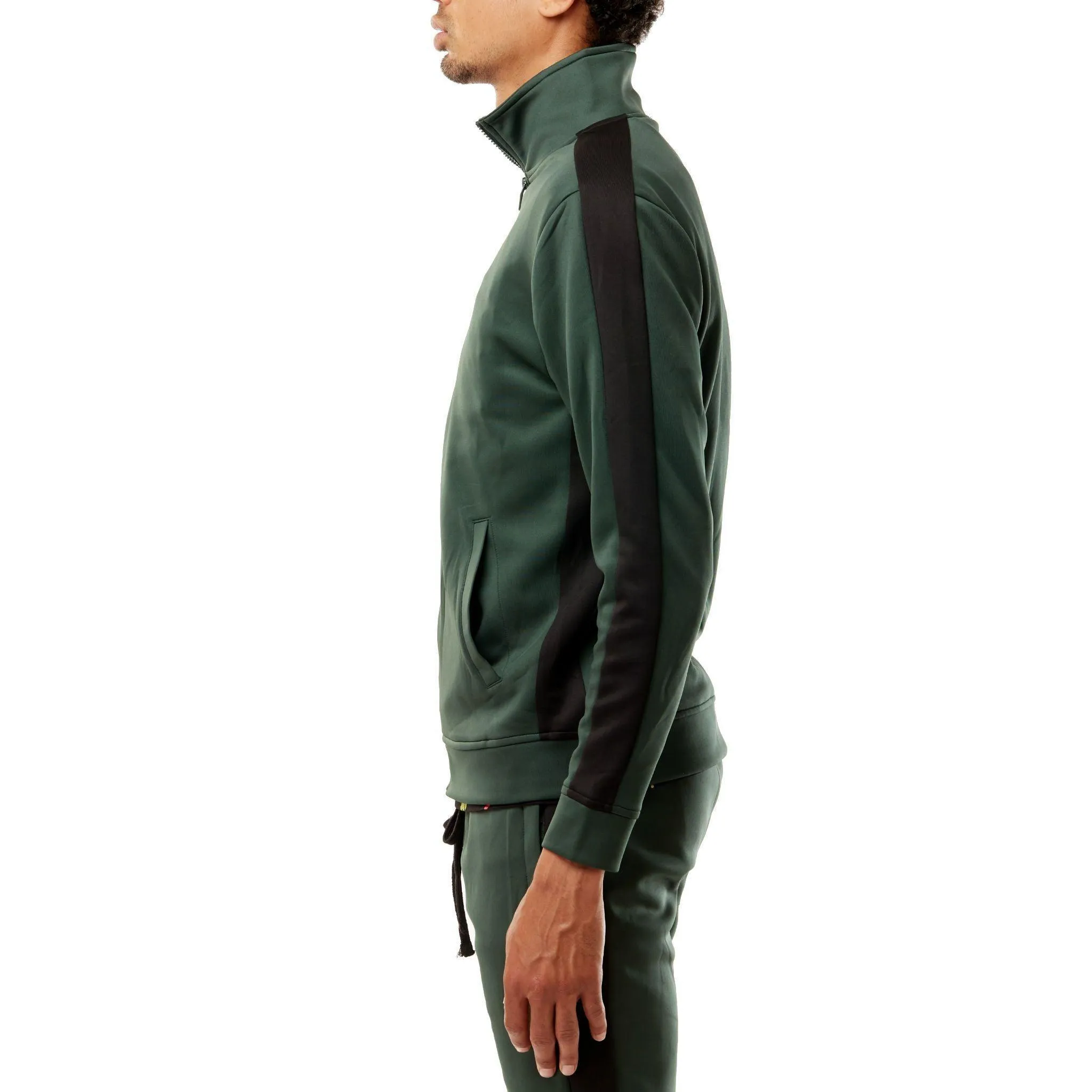 501 Track Jacket - Hunter Green/Black