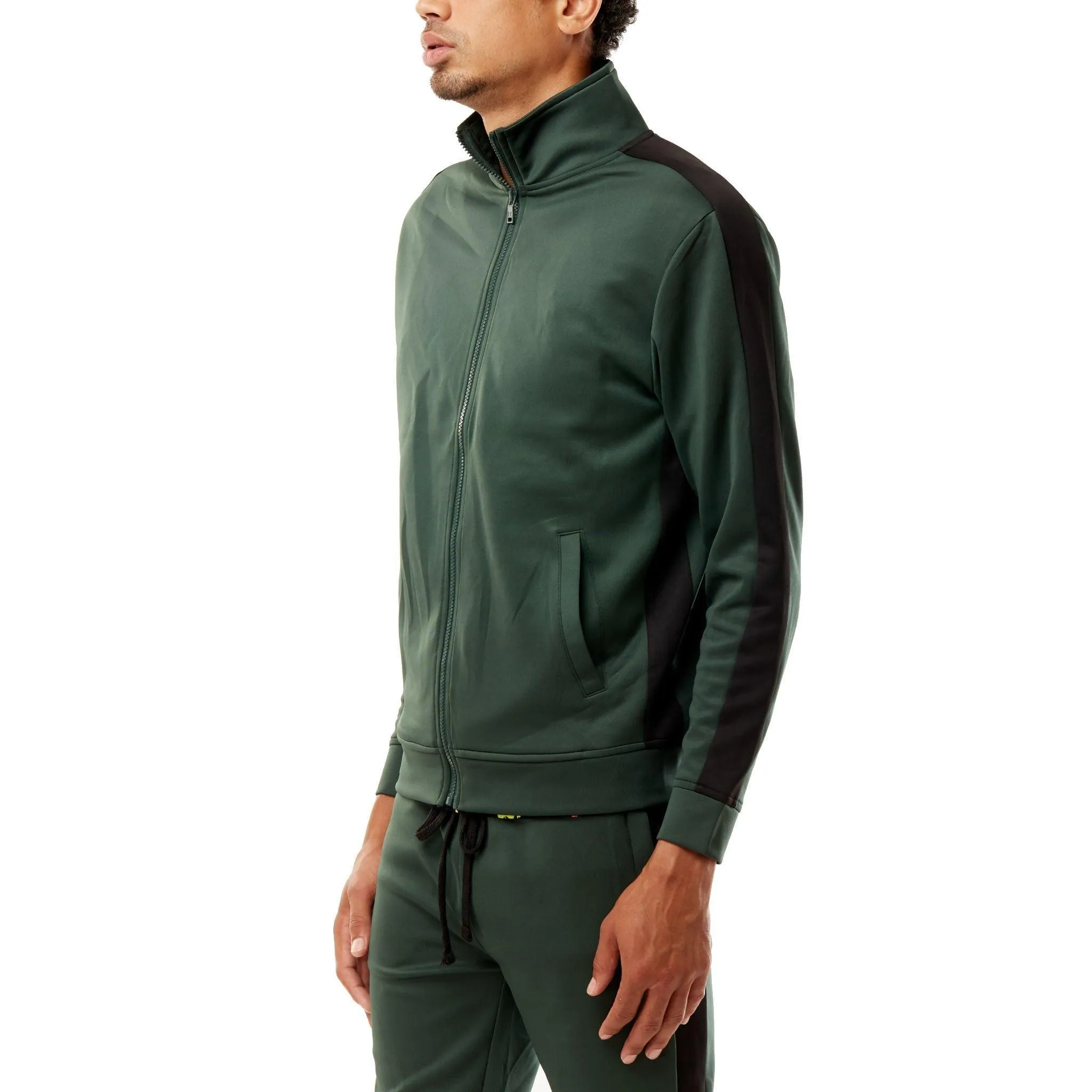 501 Track Jacket - Hunter Green/Black
