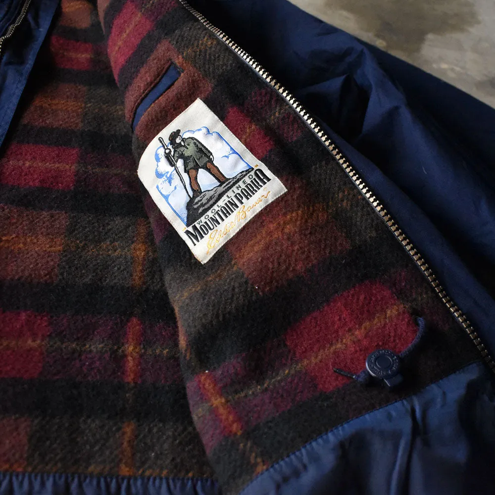 80’s Eddie Bauer 黒タグ ウールライナー マウンテンジャケット 240209