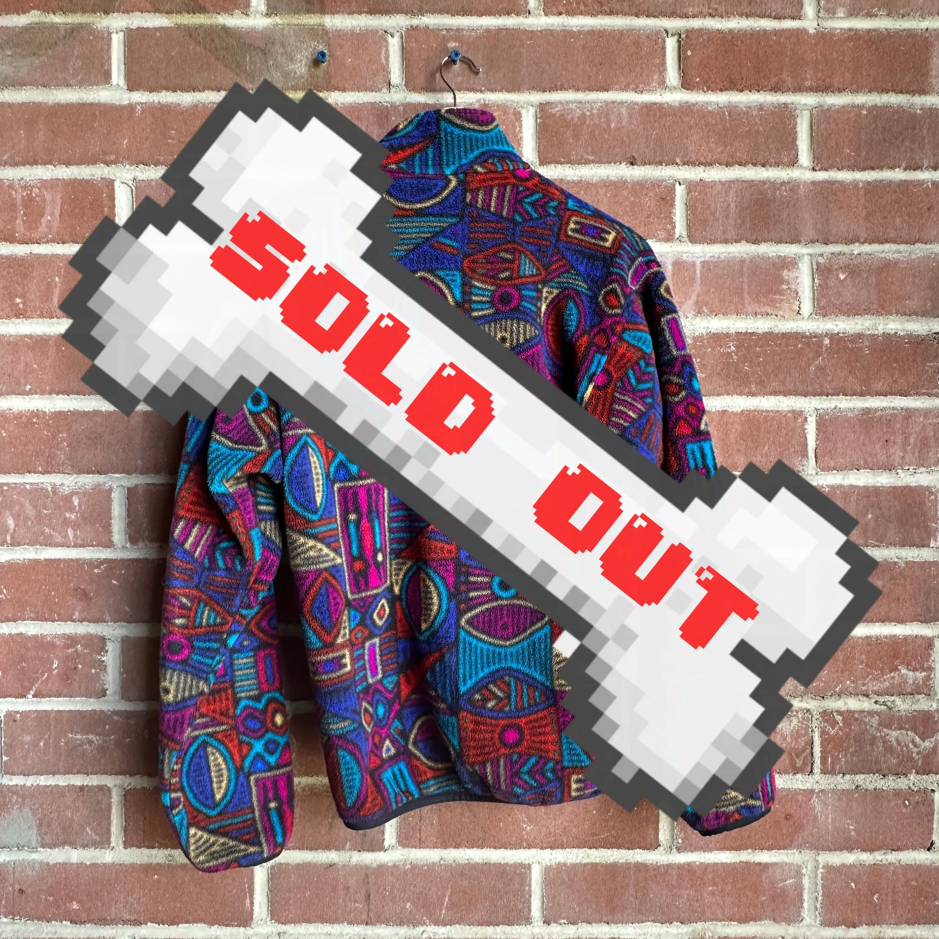 90s Patagonia Aboriginal Print Pullover