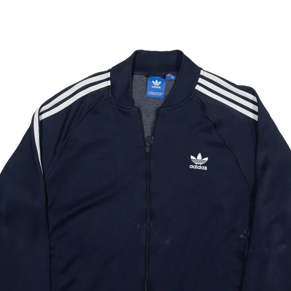 ADIDAS Track Jacket Blue Mens XL
