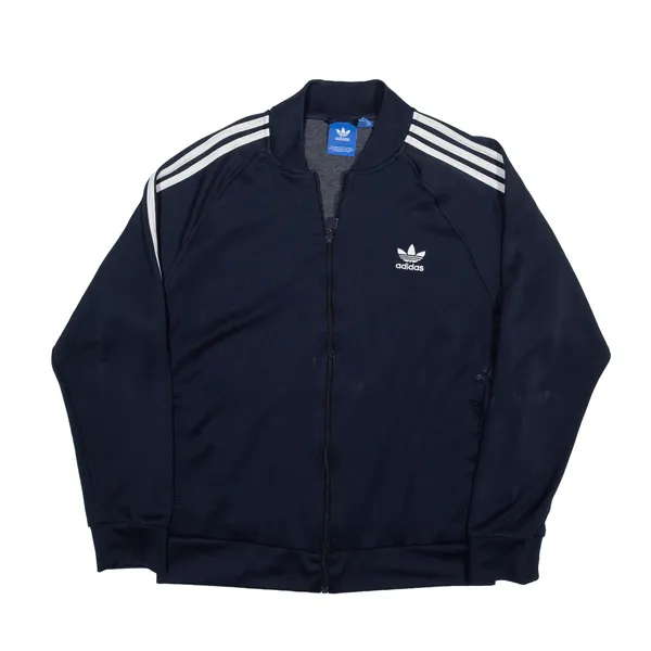 ADIDAS Track Jacket Blue Mens XL