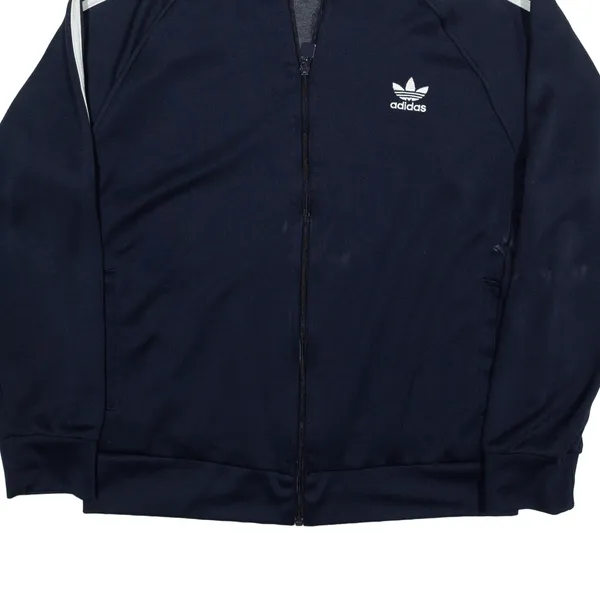 ADIDAS Track Jacket Blue Mens XL