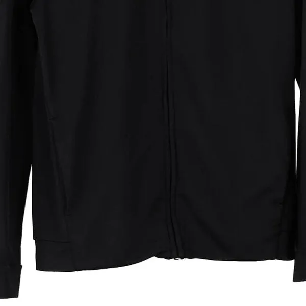 Age 13-14 Puma Spellout Track Jacket - Large Black Polyester