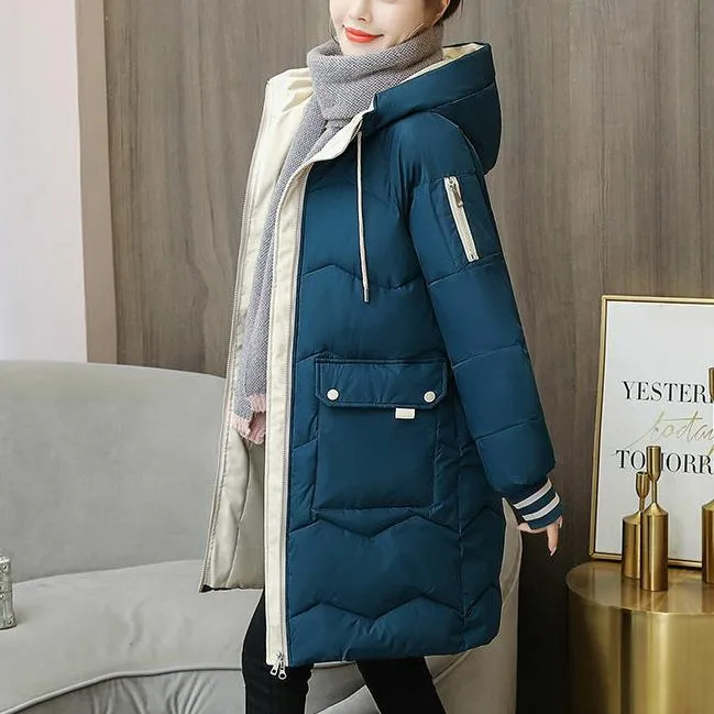 Autri Parka | Wasserfeste lange Puffer-Winterjacke für Damen