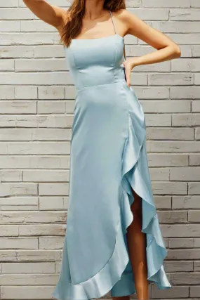 Back Lace Up Dress