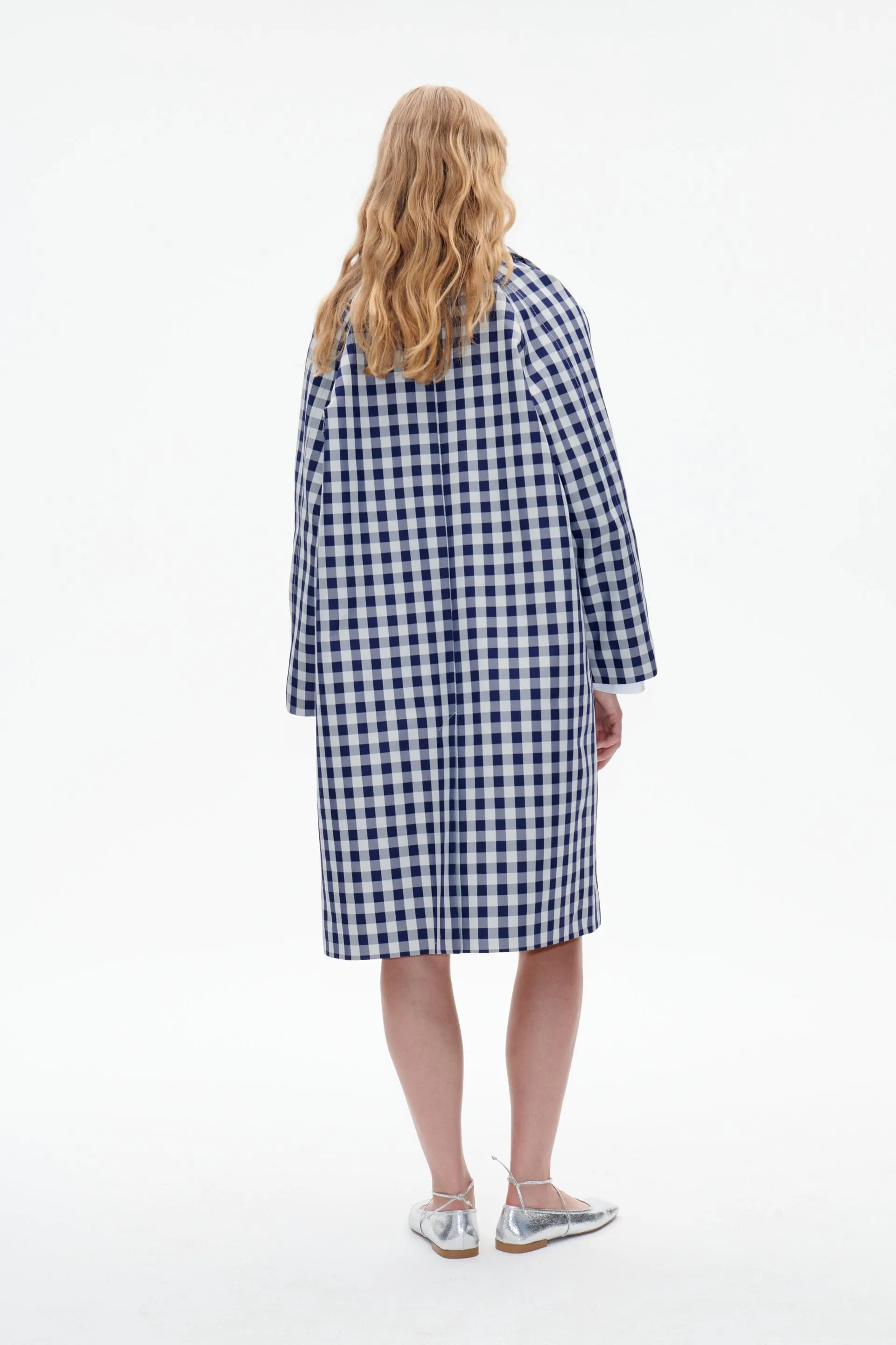 Baum Und Pferdgarten Devon Coat in Blue Copenhagen Check