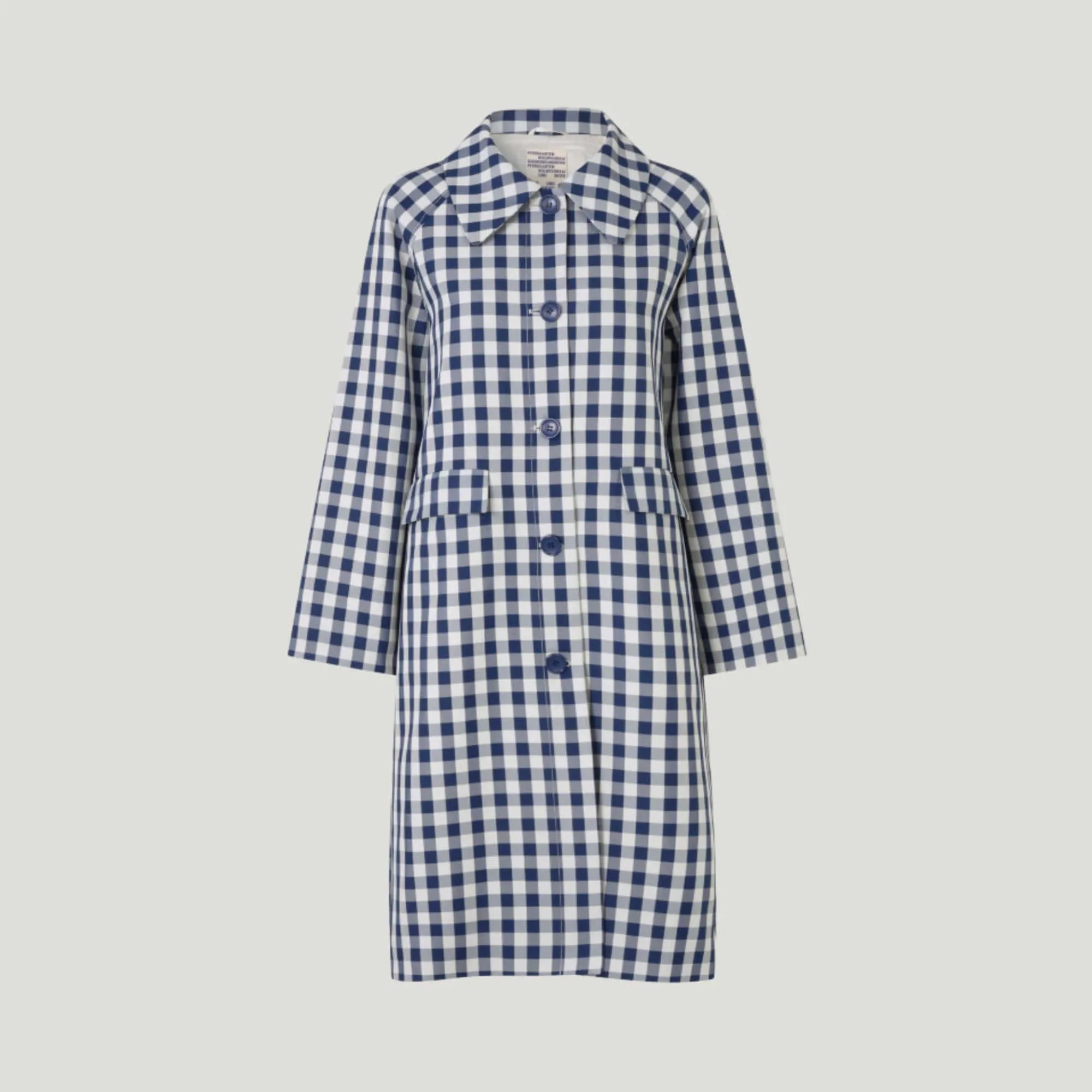 Baum Und Pferdgarten Devon Coat in Blue Copenhagen Check