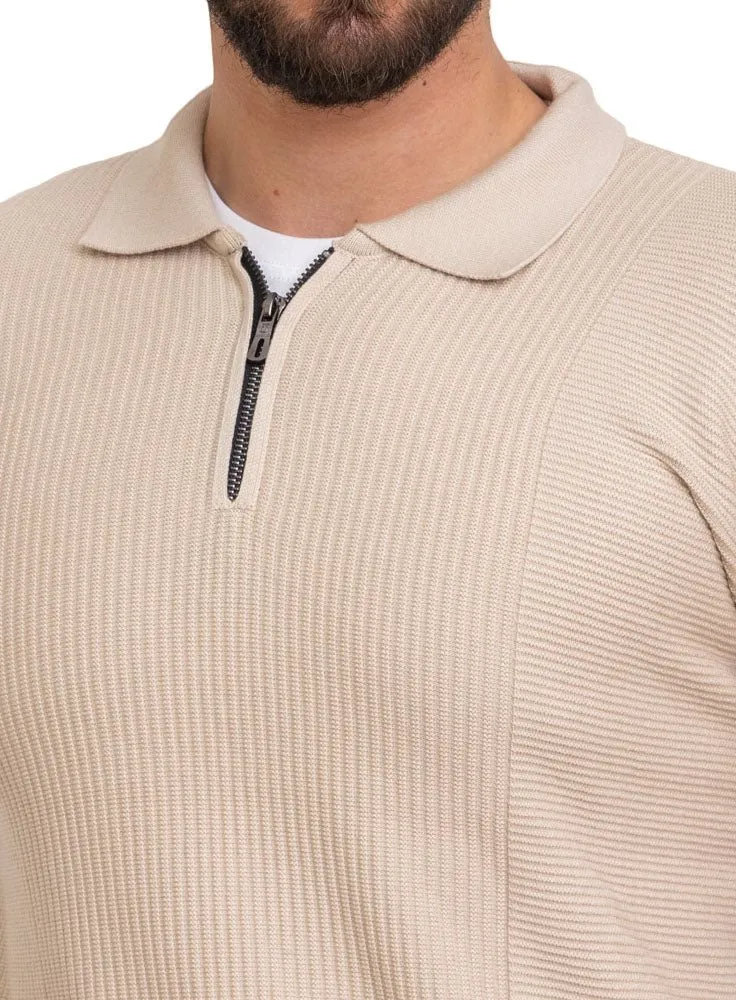 Beige-Design p2309 PF-Polo Pullover