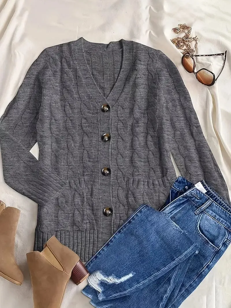 Casual Loose-Fit Cardigan