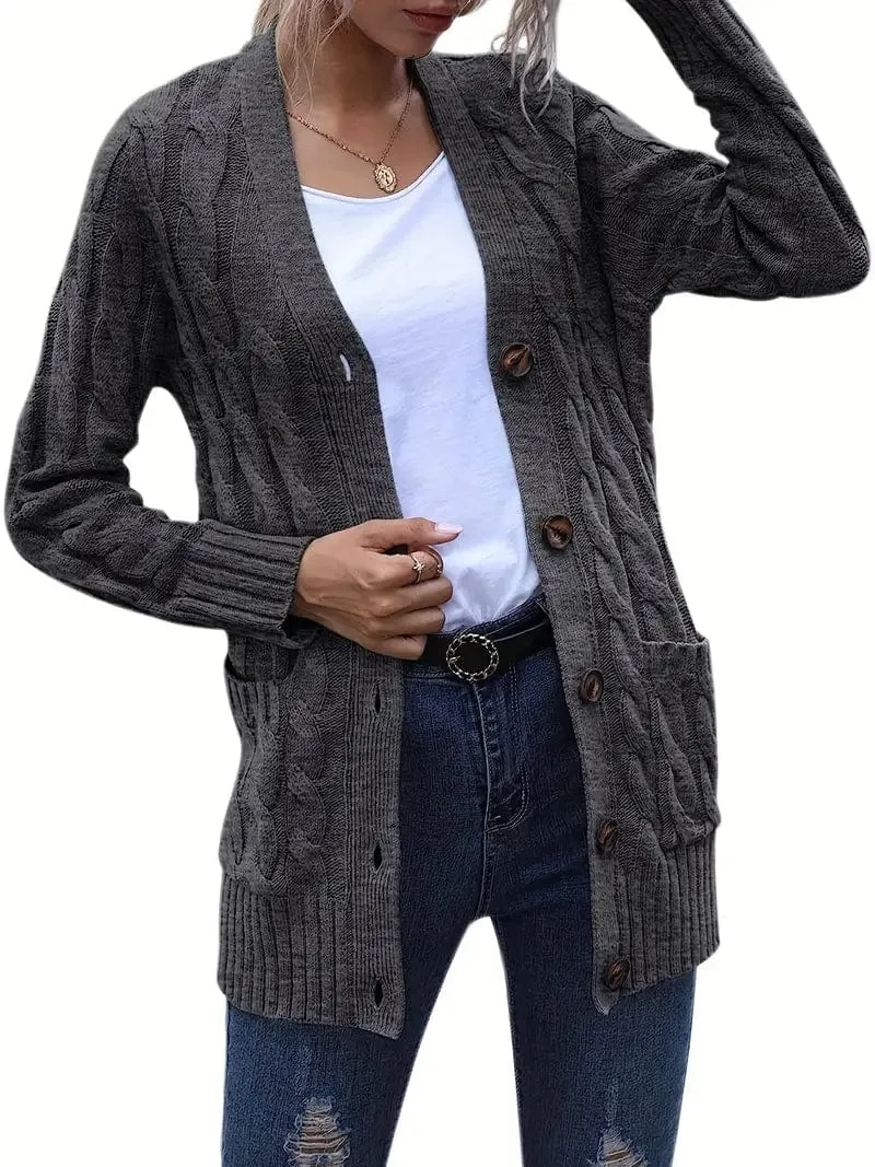 Casual Loose-Fit Cardigan