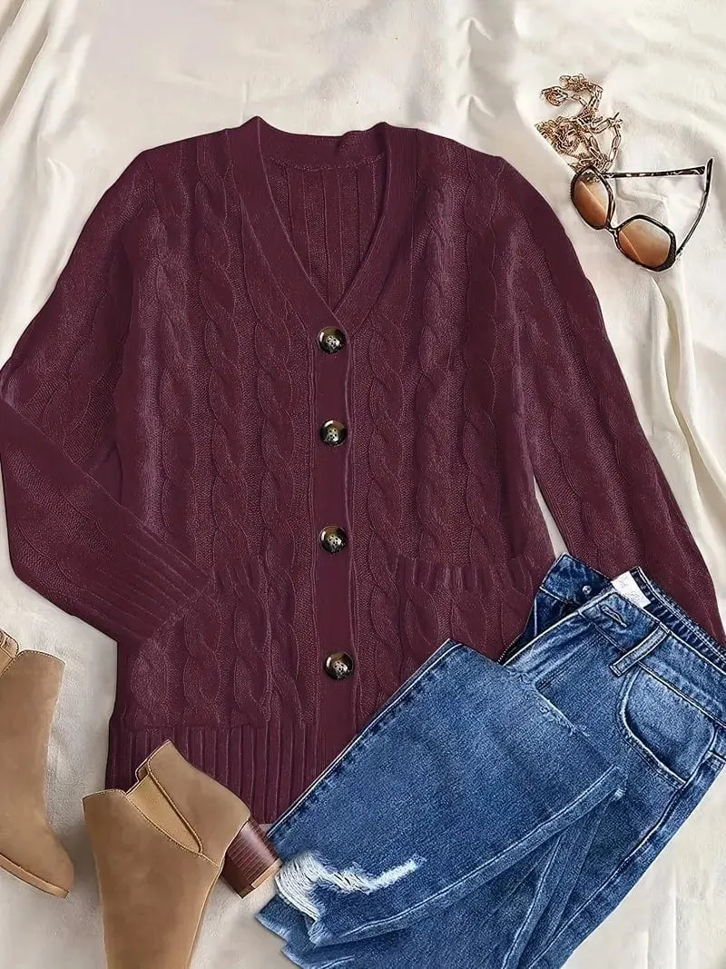 Casual Loose-Fit Cardigan