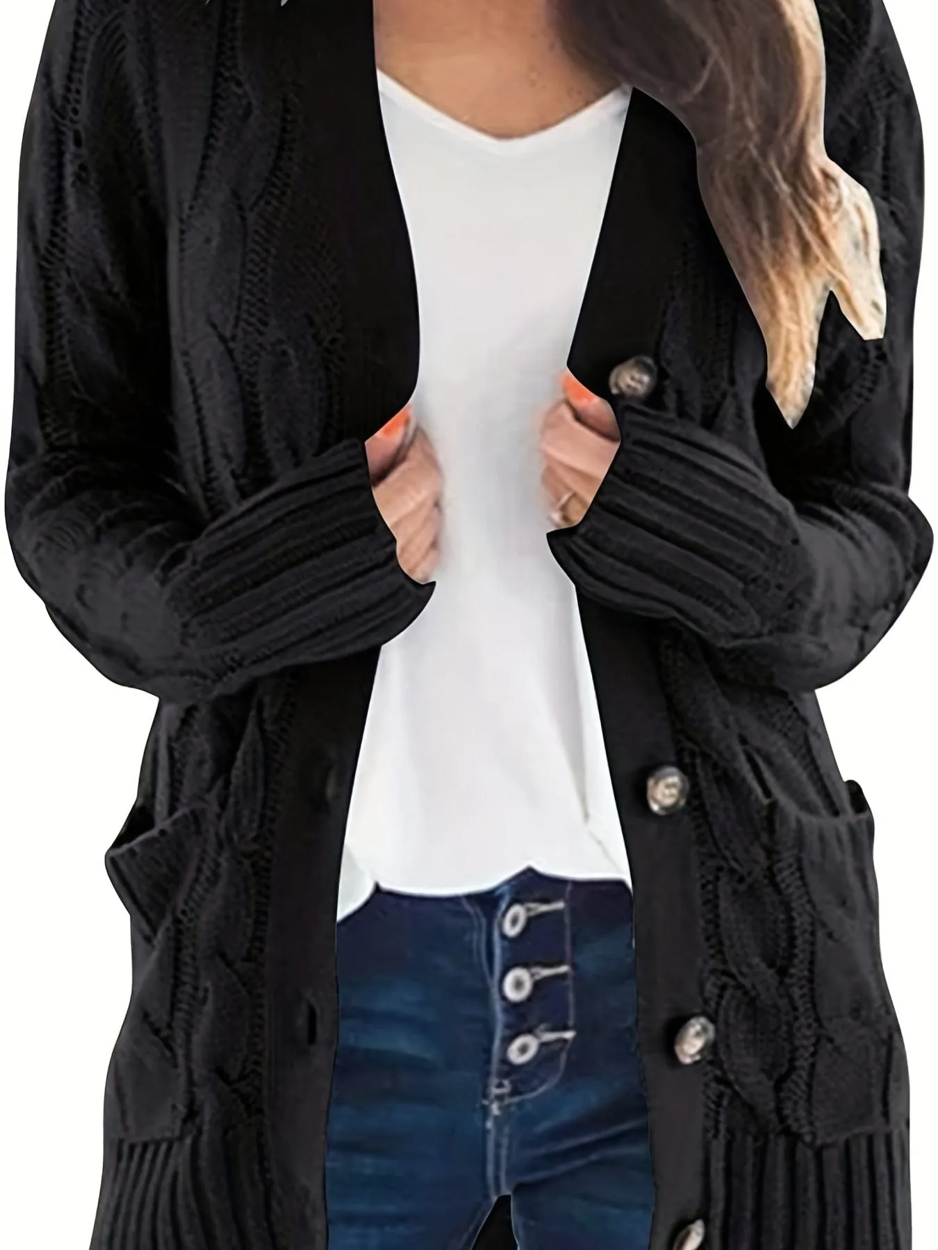Casual Loose-Fit Cardigan
