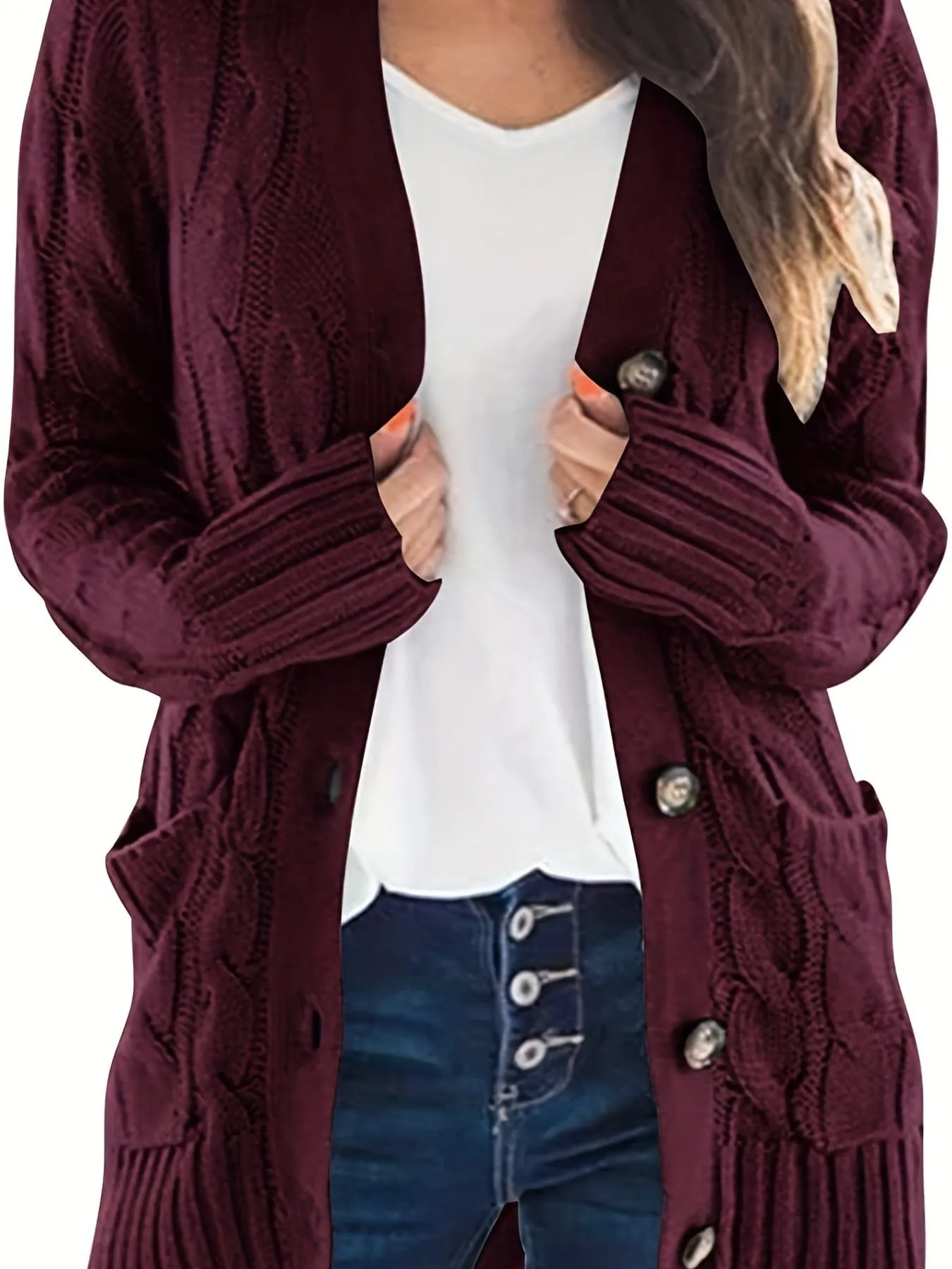 Casual Loose-Fit Cardigan