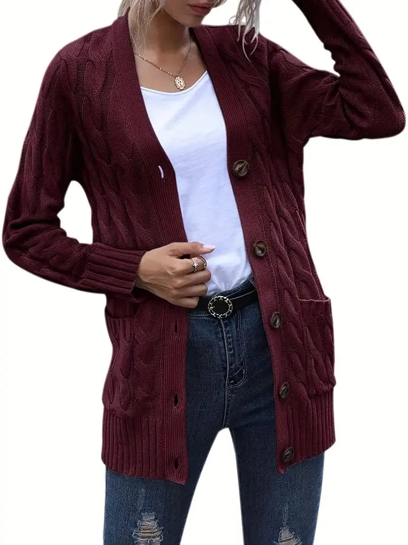 Casual Loose-Fit Cardigan