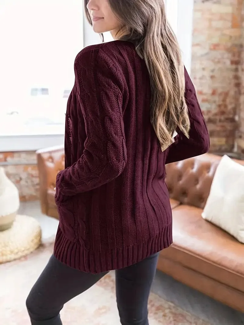 Casual Loose-Fit Cardigan