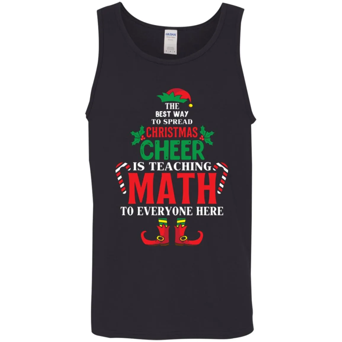 Christmas Cheer Is Teaching Math Men Tank Top
