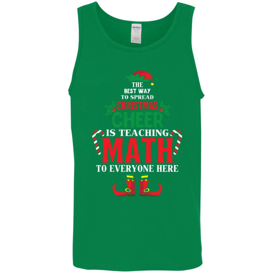 Christmas Cheer Is Teaching Math Men Tank Top
