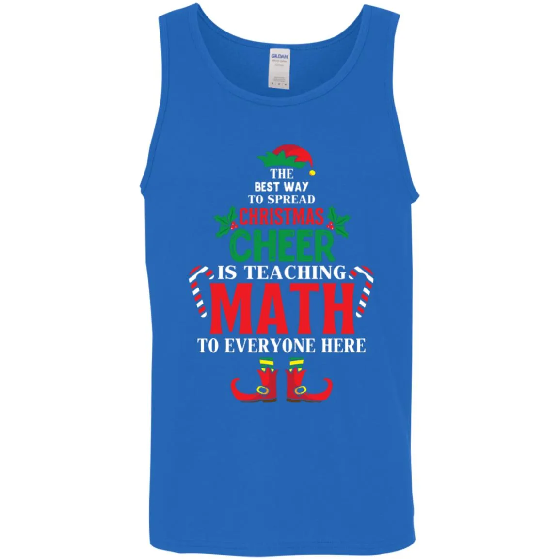 Christmas Cheer Is Teaching Math Men Tank Top