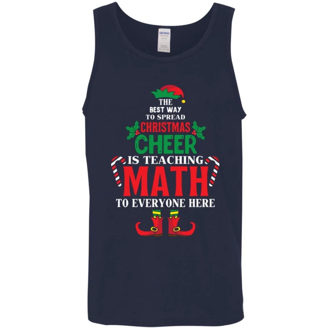 Christmas Cheer Is Teaching Math Men Tank Top
