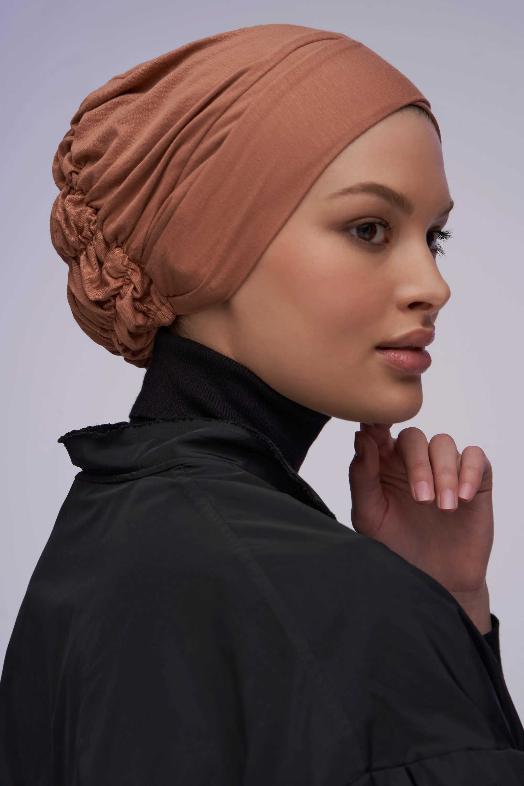 Criss–Cross Underscarf - Sienna