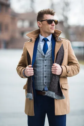Custom Overcoat | Cavani Fabric