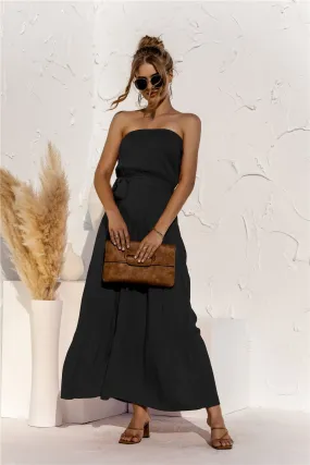 Don’t Mind Me Strapless Maxi Dress