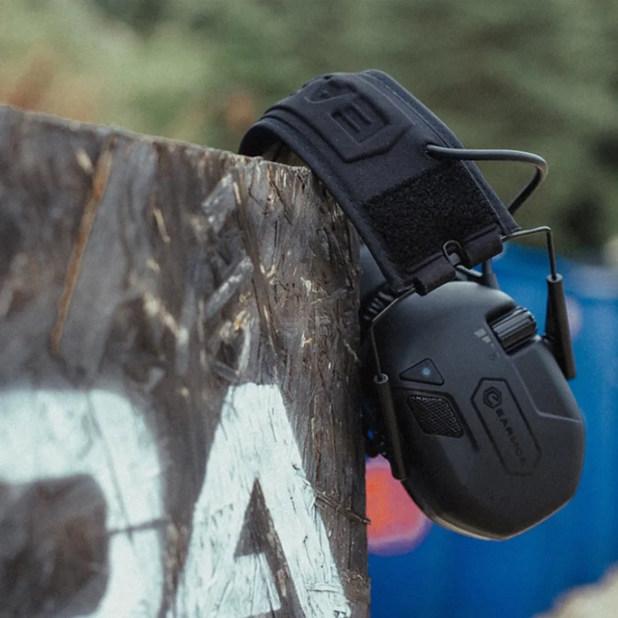 Earmor M300T Electronic Bluetooth Earmuffs - Tactical Black