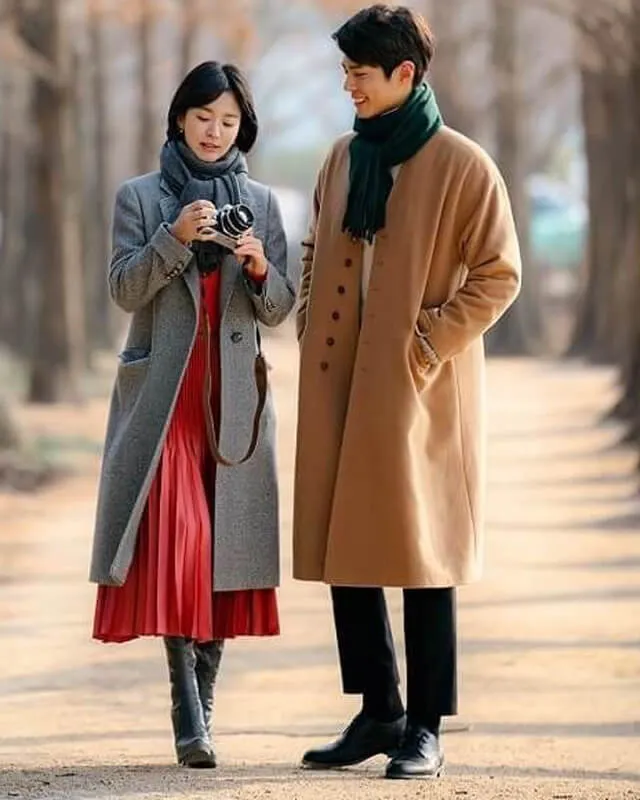 Encounter Park Bo-Gum Brown Coat