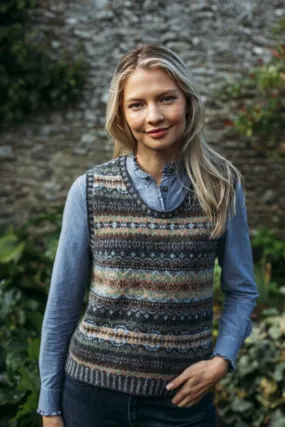 Eribe Westray Fair Isle Vest - Aviemore