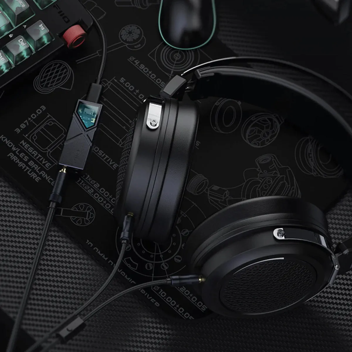 FiiO JT1 Over Ear Headphones