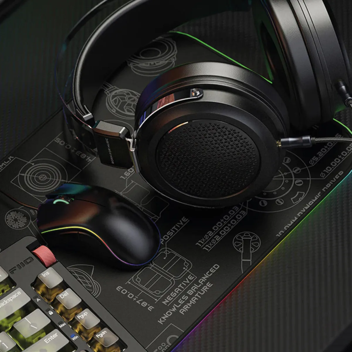 FiiO JT1 Over Ear Headphones