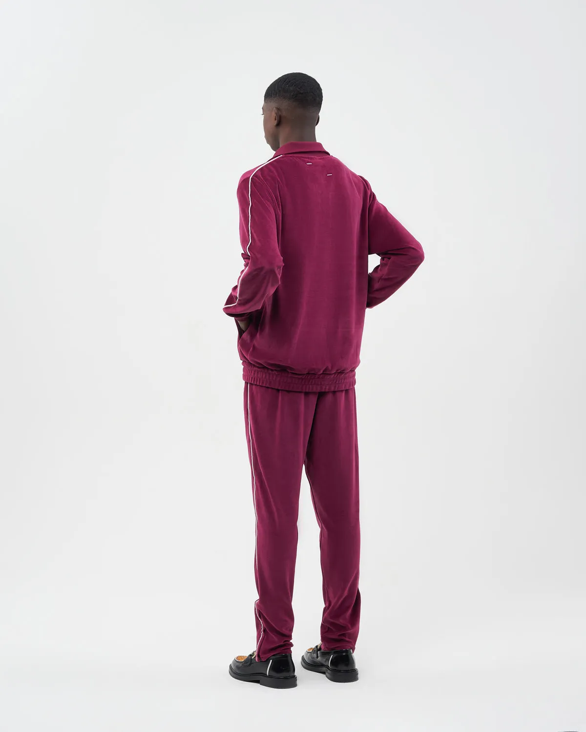 FILLING PIECES TRACK JACKET VELVET Mens Apparel
