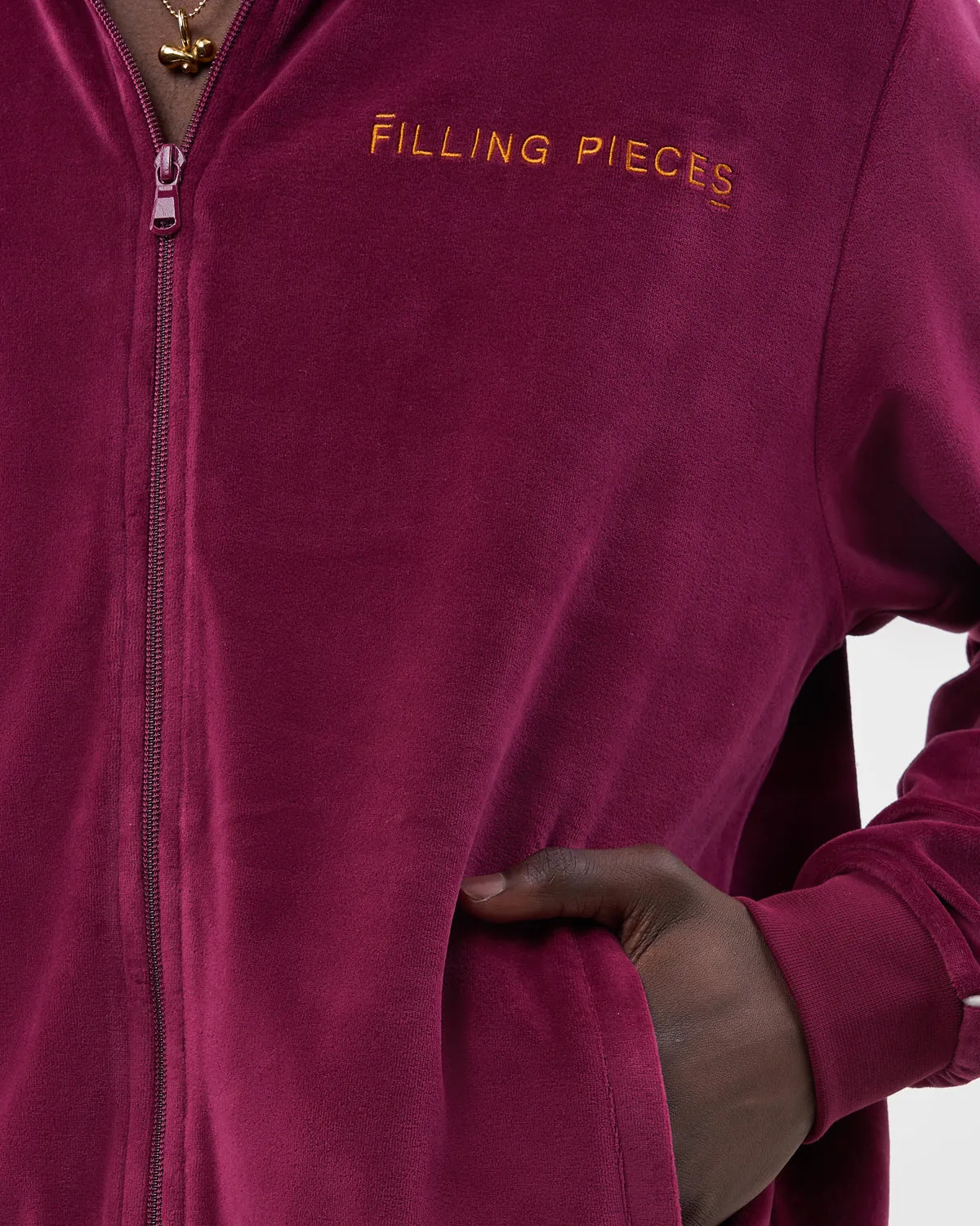 FILLING PIECES TRACK JACKET VELVET Mens Apparel