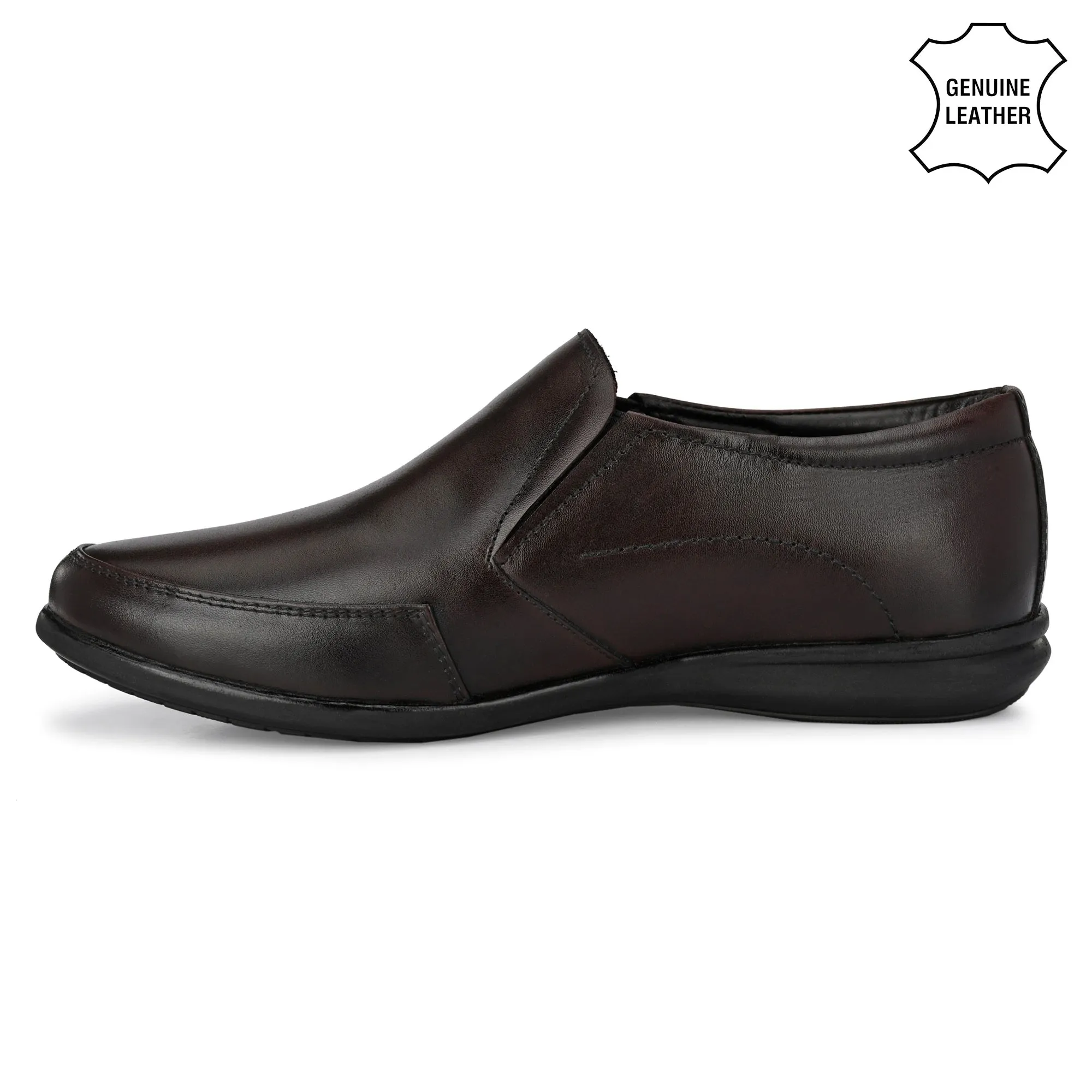 Formal Full Grain Leather Slip Ons
