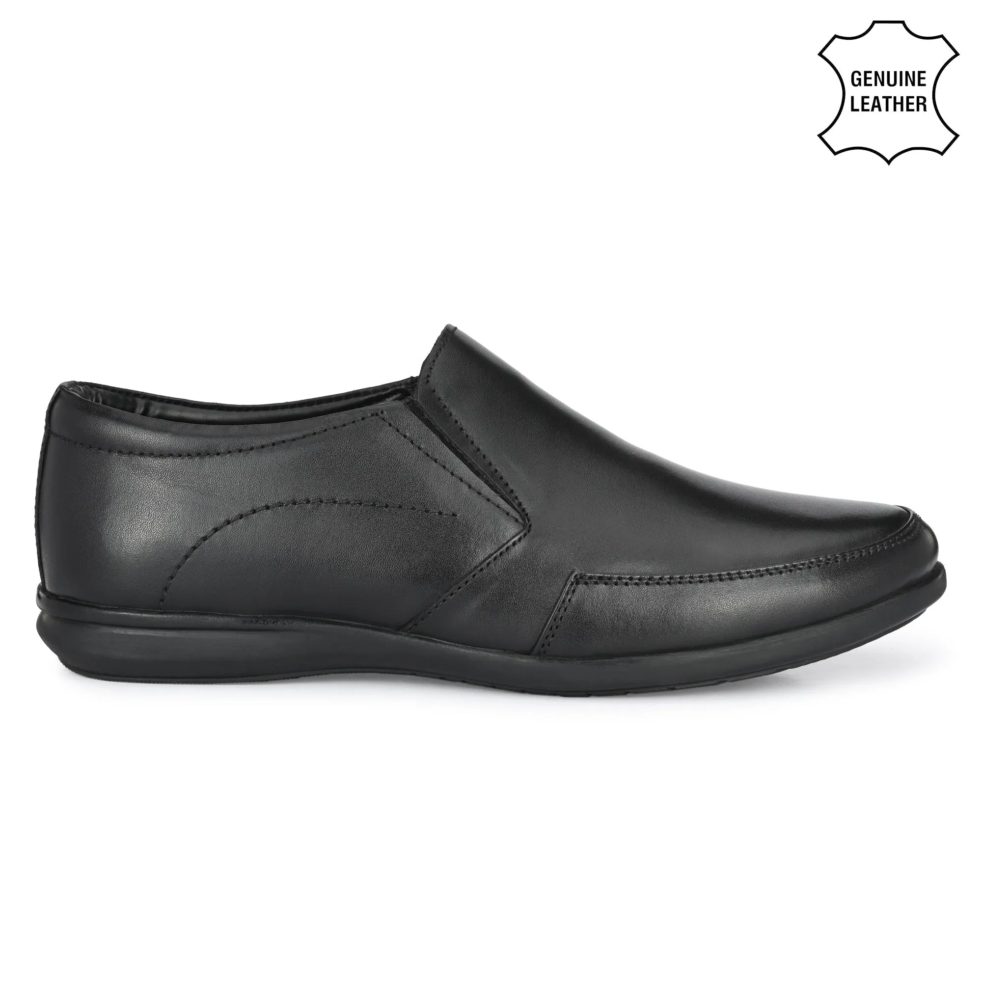 Formal Full Grain Leather Slip Ons