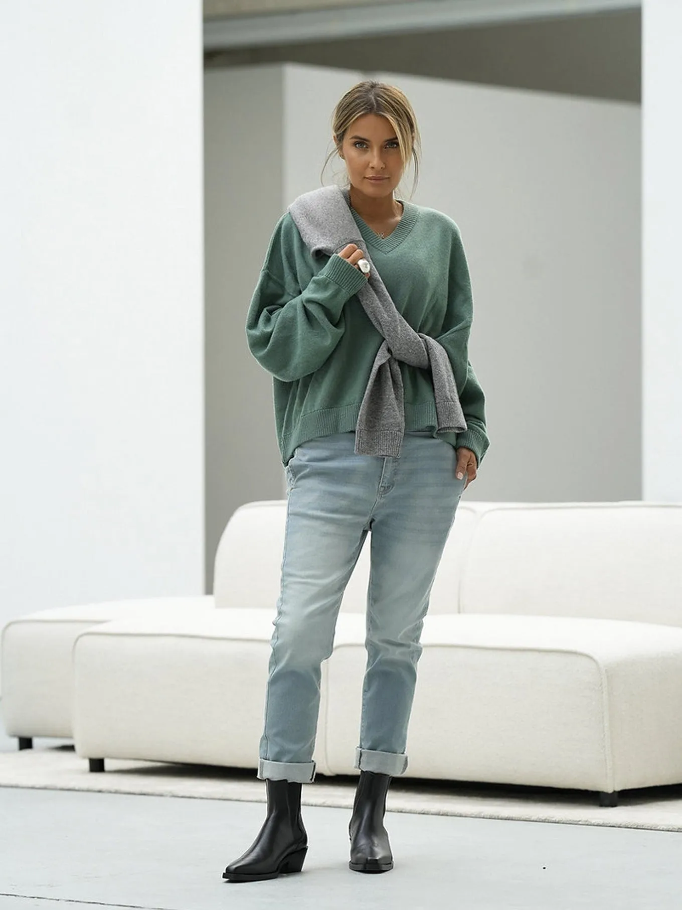 Gitta Banko Jeans Samoa light blue