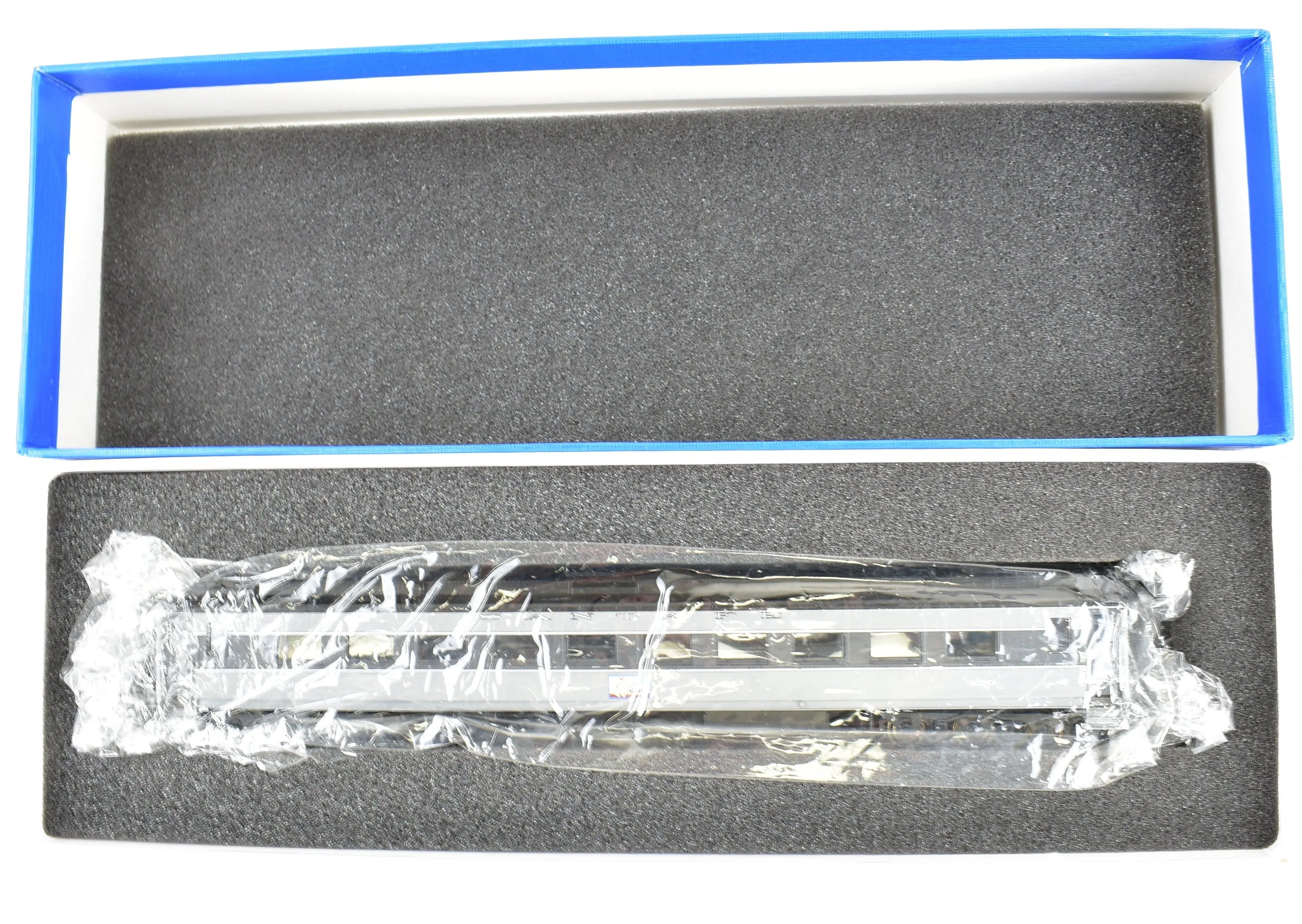 HO Brass Pecos River Brass ATSF - Santa Fe Heavyweight 3000 Series Chair Car FP Grey "The Scout"