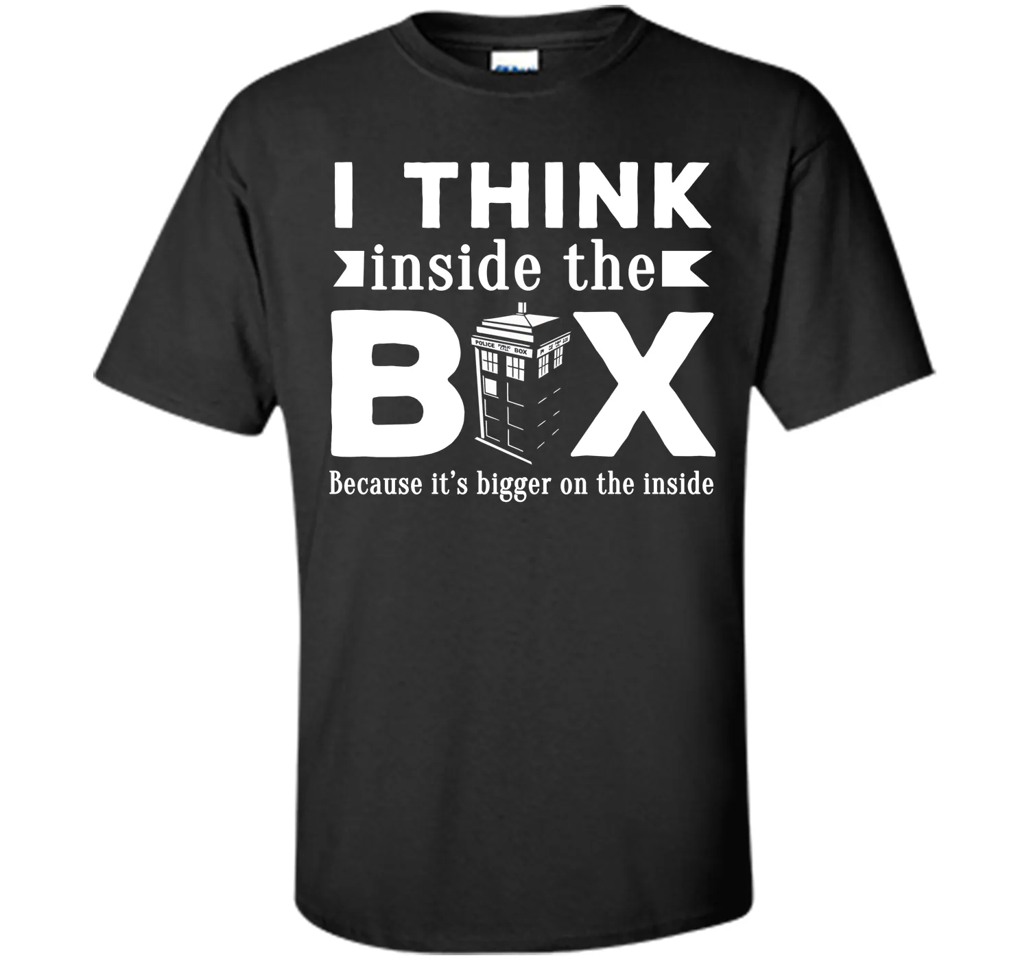 I think inside the box doctor who tardis T-Shirt