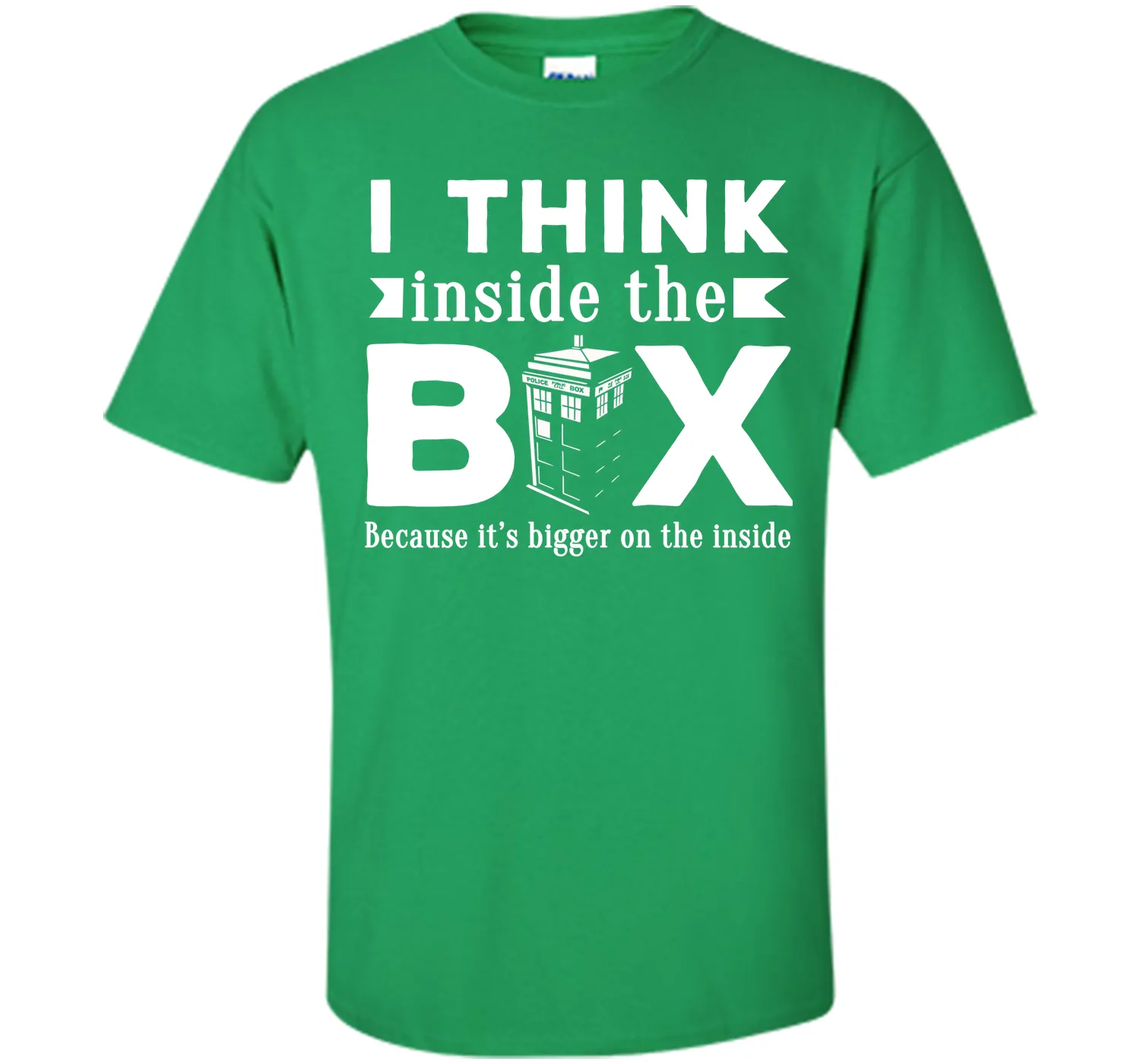 I think inside the box doctor who tardis T-Shirt
