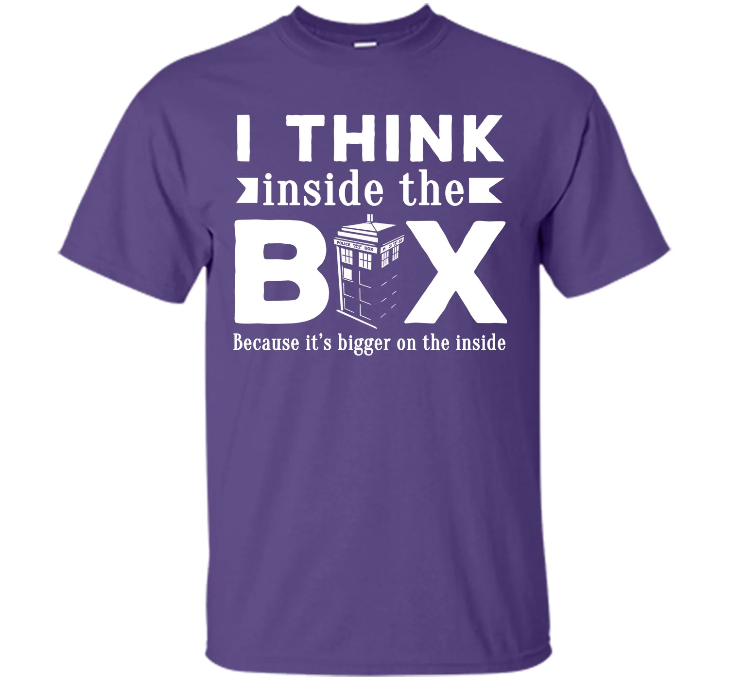 I think inside the box doctor who tardis T-Shirt