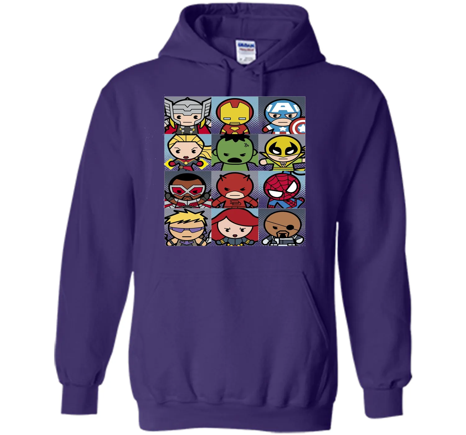 Kawaii Heroes Graphic T-Shirt