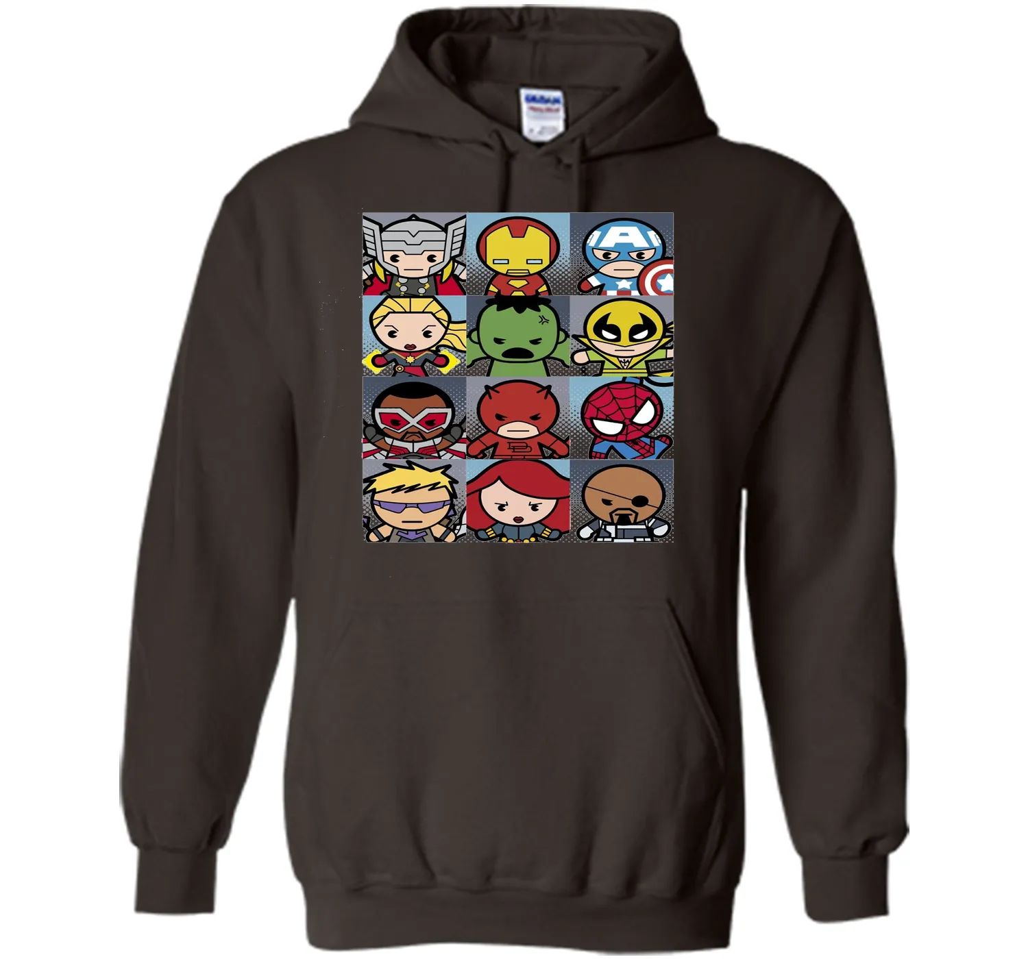 Kawaii Heroes Graphic T-Shirt