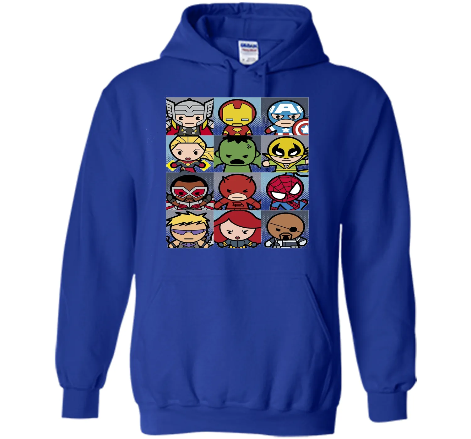 Kawaii Heroes Graphic T-Shirt