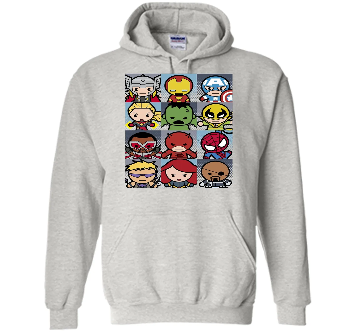 Kawaii Heroes Graphic T-Shirt