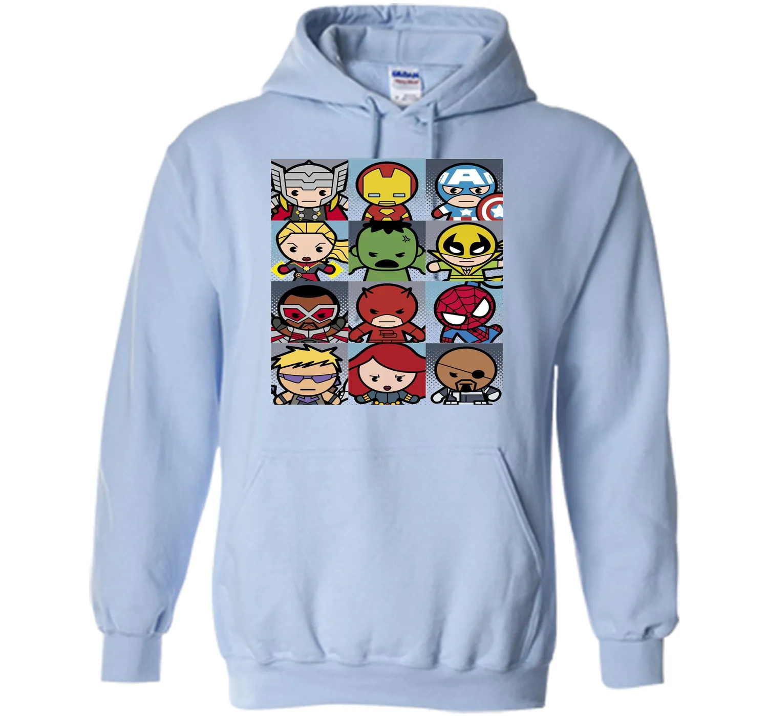 Kawaii Heroes Graphic T-Shirt