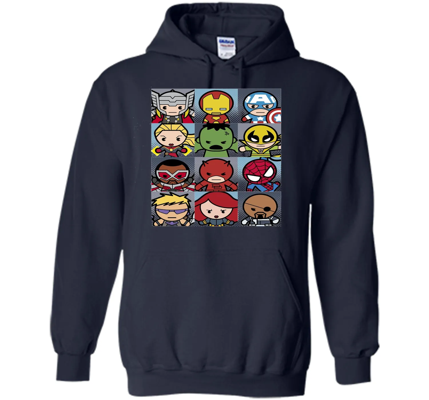 Kawaii Heroes Graphic T-Shirt
