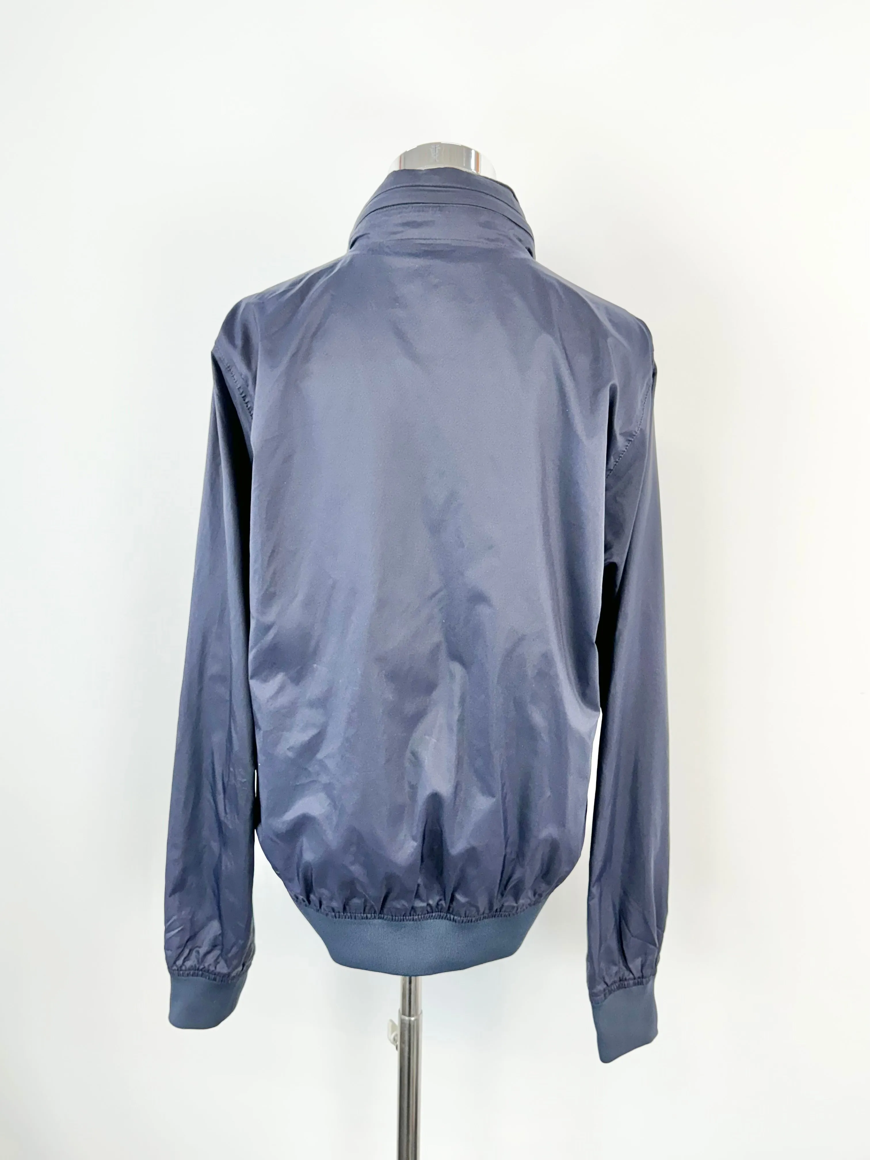 K•Way Navy Amaury Nylon Jersey Jacket - M